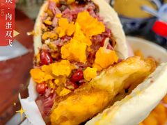 -老马家马蓉蛋菜夹馍·腊牛肉夹馍(回民街店)