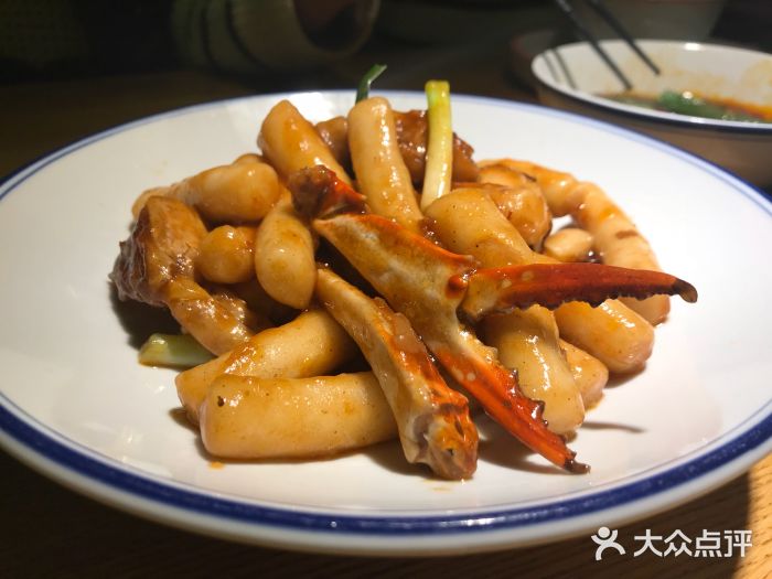 弄堂里(雨花客厅店)梭子蟹炒年糕图片