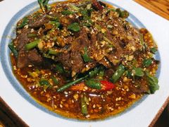 薄荷牛肉-滇香肴·云南菜蒸汽石锅鱼(云南北路店)