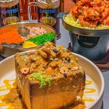 多少次来小寨就为了这一口咖喱面包鸡🔥太好吃了