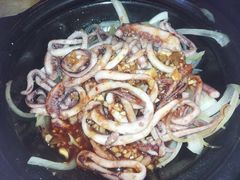 烤鱿鱼-院落创意菜