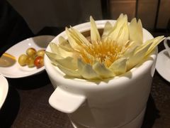 莲花清鸡汤(大份)-甄御•海鲜新青岛菜(麦岛店)
