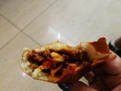 凉拌三丝加鲜肉蛋烘糕-贺记蛋烘糕(文庙西街店)