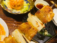 鸟鹏家鸡腿肉加葱-鸟鹏烧鸟居酒屋(熙龙湾店)