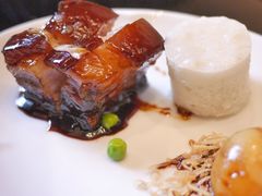 温泉鹌鹑蛋红烧肉-上海苏宁宝丽嘉酒店·嘉府壹号中餐厅