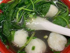 菠菜鱼丸汤-南翔小笼館(嘉定店)