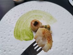 加拿大扇贝和鱼子酱-恰餐厅CHAR Grill(北京三里屯洲际店)
