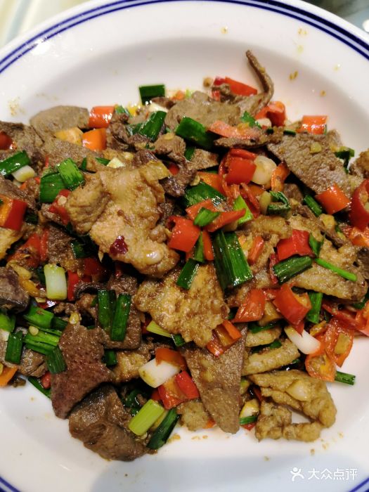 醉食尚海洋主题时尚餐厅五花肉炒猪肝图片