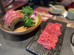 现切黄牛上脑-盡膳口福·百年汤方火锅(科华北路店)