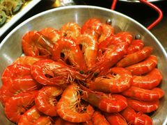 白灼草虾-达叔香味海鲜(海棠68环球美食街店)