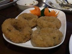 炸虾饼-Rimpa Lapin悬崖餐厅