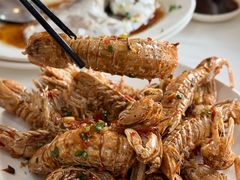 椒盐攋尿虾-阳江餐厅·26年老字号·粤菜海鲜大排档