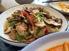 菌菇炒肉-益恒饭店乡间白族菜(古城总店)