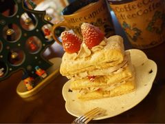 草莓奶油拿破仑-治愈系甜品The Soothing Dessert(科海大楼店)