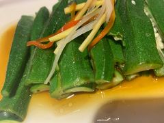 白灼黄秋葵-西域阿里马新疆菜·清真(桂花路店)