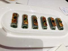 野菜卷配松板肉-东富酒家(龙湖西溪天街店)