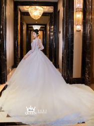 点击看大图 -艾拉·女王婚纱礼服馆