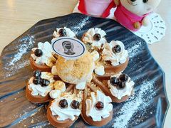 珍珠奶茶鬆餅-Dazzling Cafe 蜜糖吐司专卖店