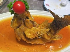 糖醋鲤鱼-闫府私房菜·百年鲁菜(恒隆店)