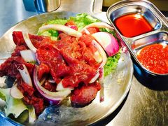 路边烤瘦牛-大丘街路边烤牛肉