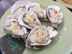 炭烧蒜蓉生蚝-贞姨美食·老字号海鲜大排档