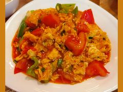 西红柿炒鸡蛋-西后地小马烤肉·清真菜(西安公馆店)
