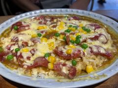 芝士焗小香肠咖喱饭-长勺子东南亚(街道口店)