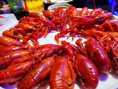 白灼龙虾-钳小柒·小龙虾蓝龙王烧烤夜宵(长寿路店)