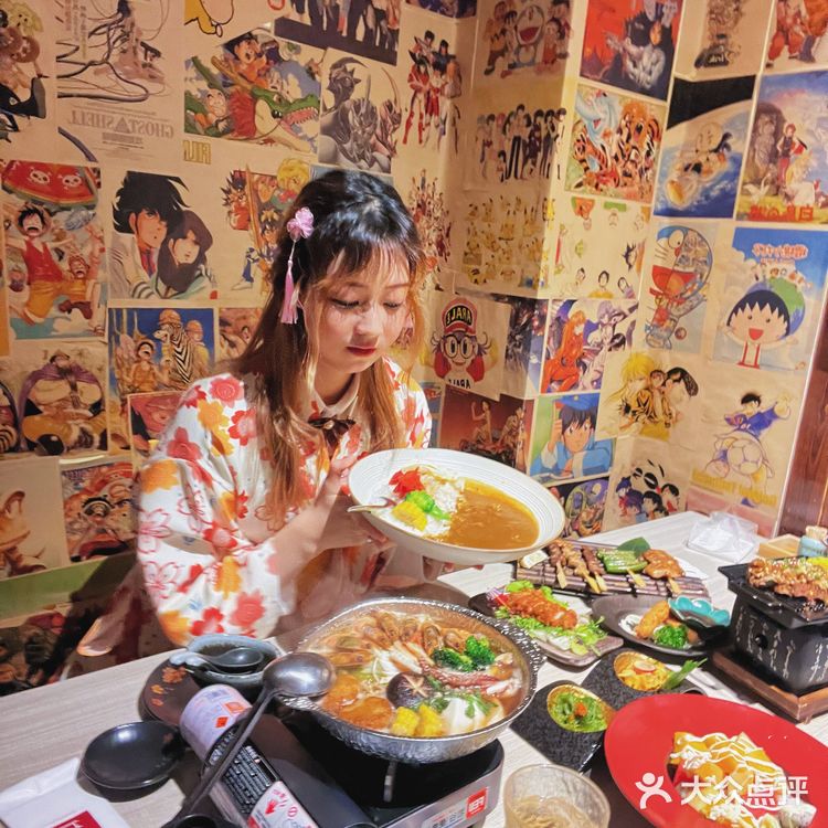 樱花妹妹的仪式感 ‖ 穿着和服恰日料耶✌🏻️