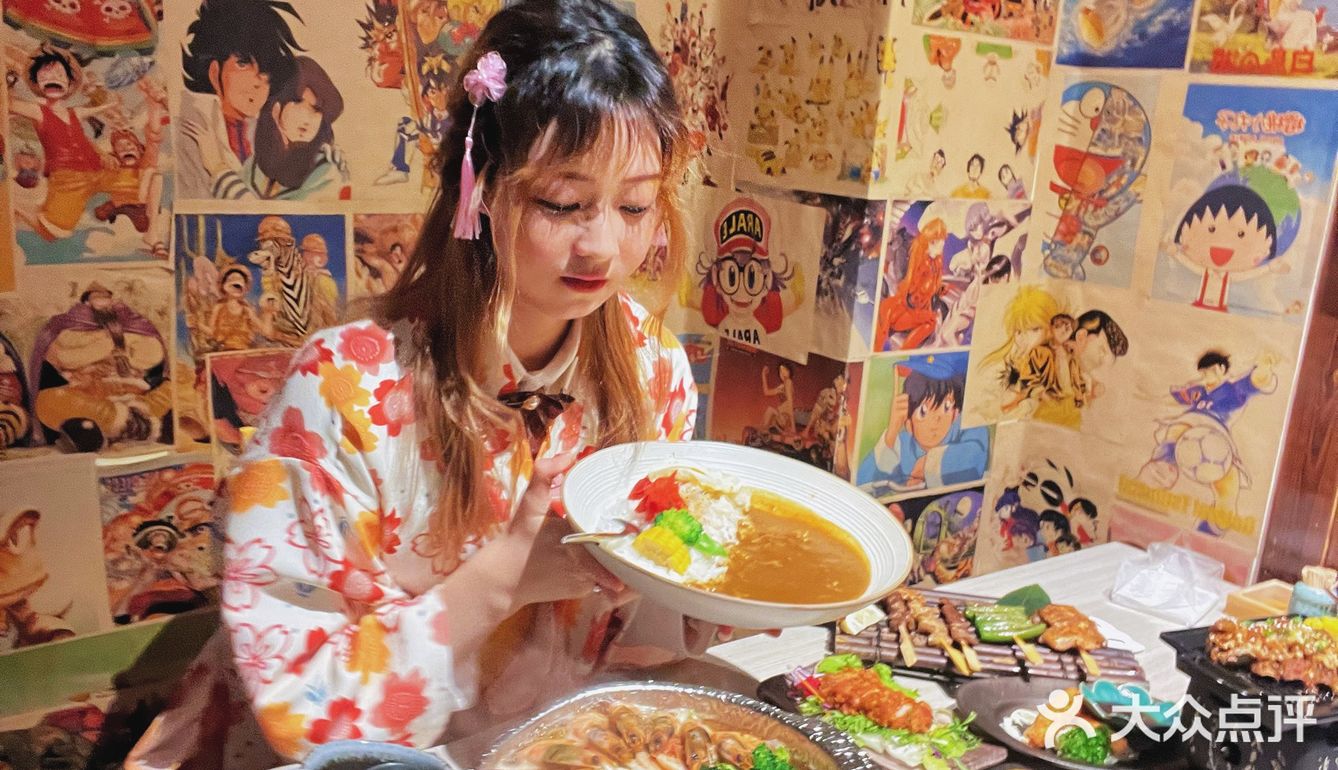 樱花妹妹的仪式感 ‖ 穿着和服恰日料耶✌🏻️