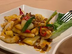 咖喱墨鱼仔-真浪花园海鲜餐馆