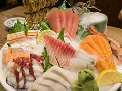 刺身五点拼-红叶日料·放题·海胆·定食(星海店)