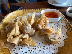炸牛奶拼炸云吞-阿多私房菜(顺德店)