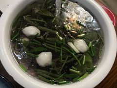 太湖莼菜炖鱼圆-美味之家·湖景农家乐(太湖东山店)