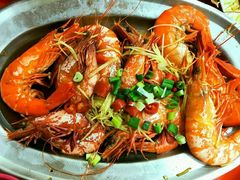 大明虾-垦丁辉哥生鱼片
