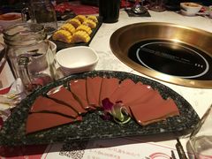 清纯的鸭血-哥老官重庆美蛙鱼头(宝山龙湖店)