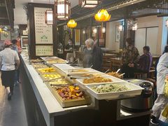 自助取餐区-清心素食自助餐厅(夫子庙店)