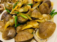 姜葱炒黄蚬子-京朋串屋·烧烤(望京西路总店)