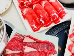 -清真欣思路鲜切涮烤自助火锅