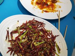-二姐家三个拿手菜·北塘海鲜·大馅锅贴王(成林道店)