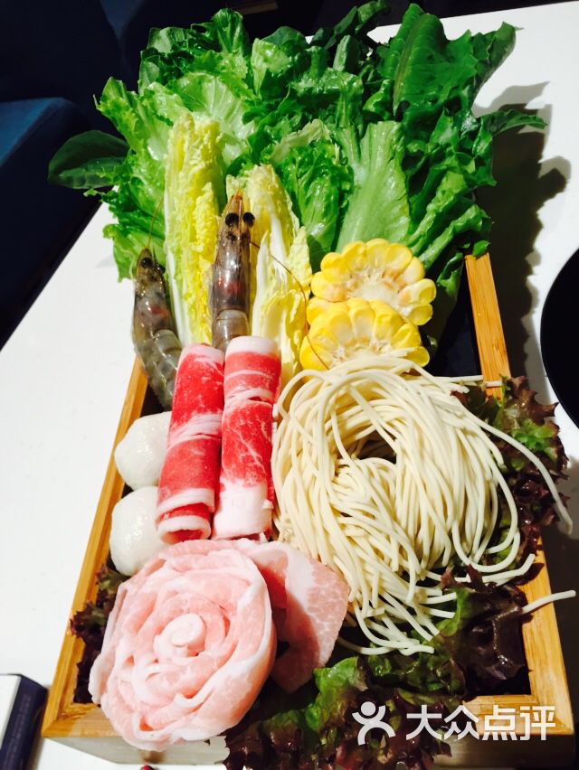 蓝波斯菊.鲜汤火锅图片 - 第6张