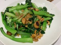 拍蒜虾米炒菜心-稻香酒家·33年老字号·港式粤菜(富邦中心店)