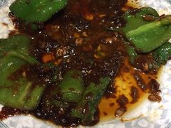 青椒炒肉-清风园肘子馆(万家大激店)