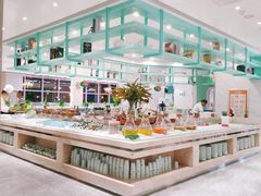 自助取餐区-绿岛港轩海鲜烤肉涮锅自助餐厅