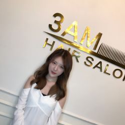 点击看大图 -3AM HAIR SALON染发烫发接发