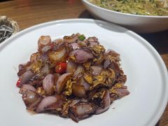 毛葱炒笨鸡蛋-鸽子窝(黄村店)