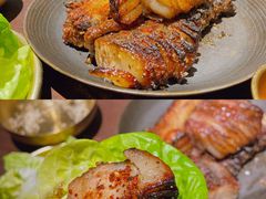 厚切傣式猪五花与奶油生菜-SHAN山(前滩太古里店)