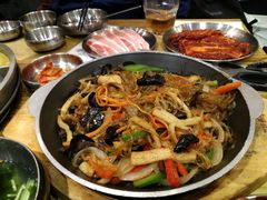 炒杂菜-姜虎东白丁烤肉(虹桥天地店)