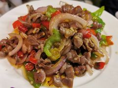 泡椒炒鸽杂-小金鬼·煎饺·鸽子汤