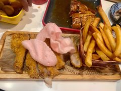 吉列猪扒拼薯条-龙记香港茶餐厅(久光百货店)